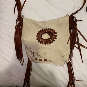 Jimmi Wz White Elk purse